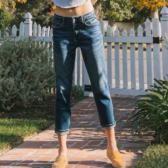 Vervet Denim - NWT Skeeter Cuffed Stretch Boyfriend Jeans